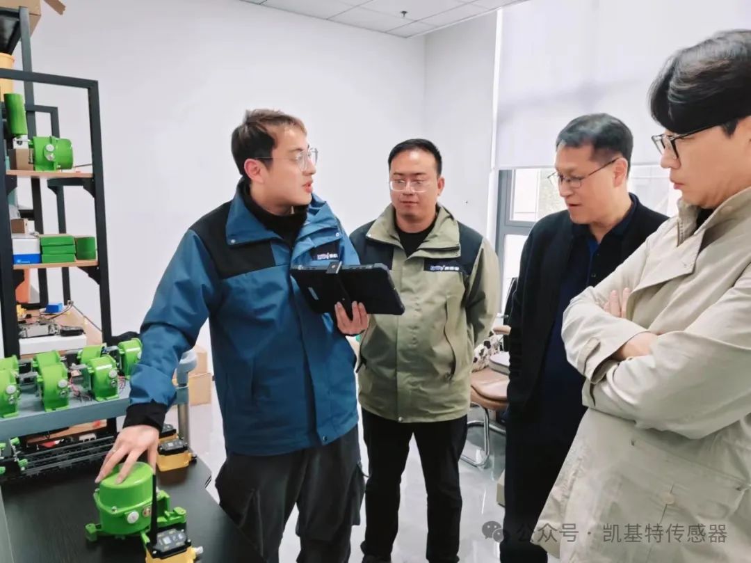 企業(yè)動態(tài) | 凱基特迎來美國客戶，共謀傳感器業(yè)務(wù)深入合作
